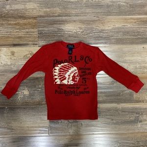 Polo Ralph Lauren Boys Long Sleeve Shirt